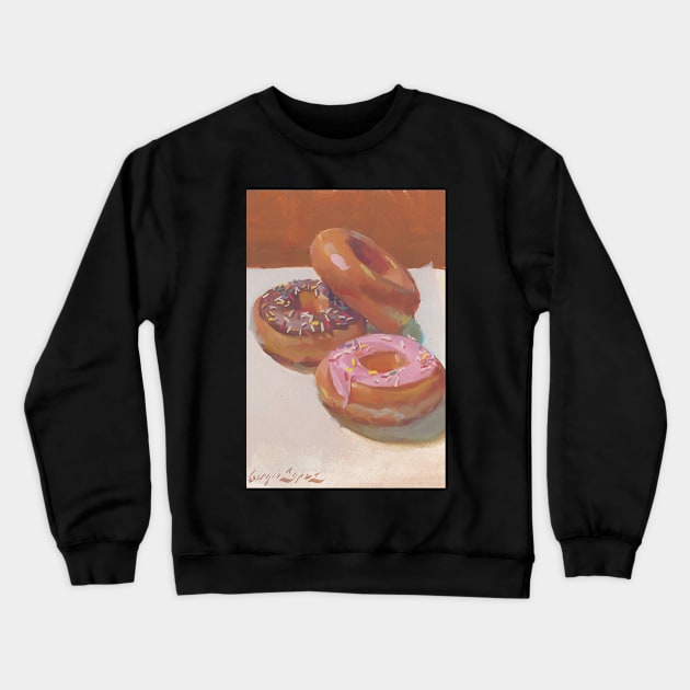 Donuts Crewneck Sweatshirt by TheMainloop